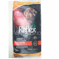 Reflex Plus Orta Büyük Irk Kuzulu Pirinçli Yavru Köpek Maması 15+3 Kg